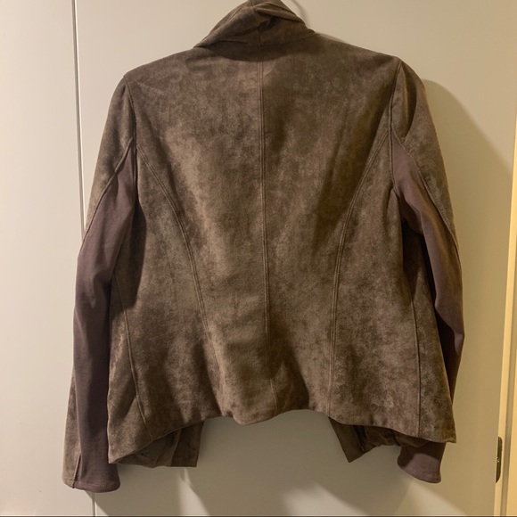 Faux suede jacket - Picture 2 of 6